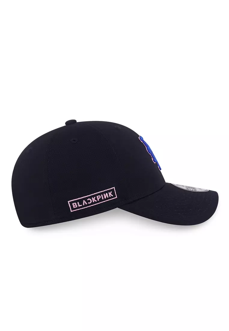 BLACKPINK New York Mets Black 9FORTY Adjustable Cap (Online Exclusive)