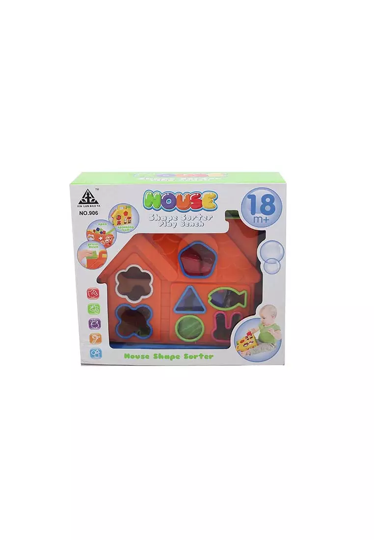 M-Plastic Learning Shape Sorter Play Bench