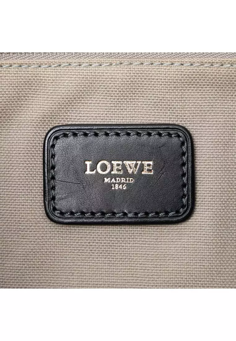 Pre-Loved Loewe Anagram Coated Canvas Tote