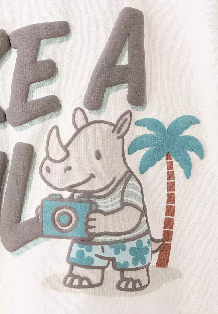 Printed Cotton T-Shirt