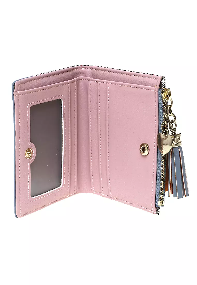 Casual Wallet Dompet Lipat Wanita Many Slot Material Leather Kulit ORIGINAL