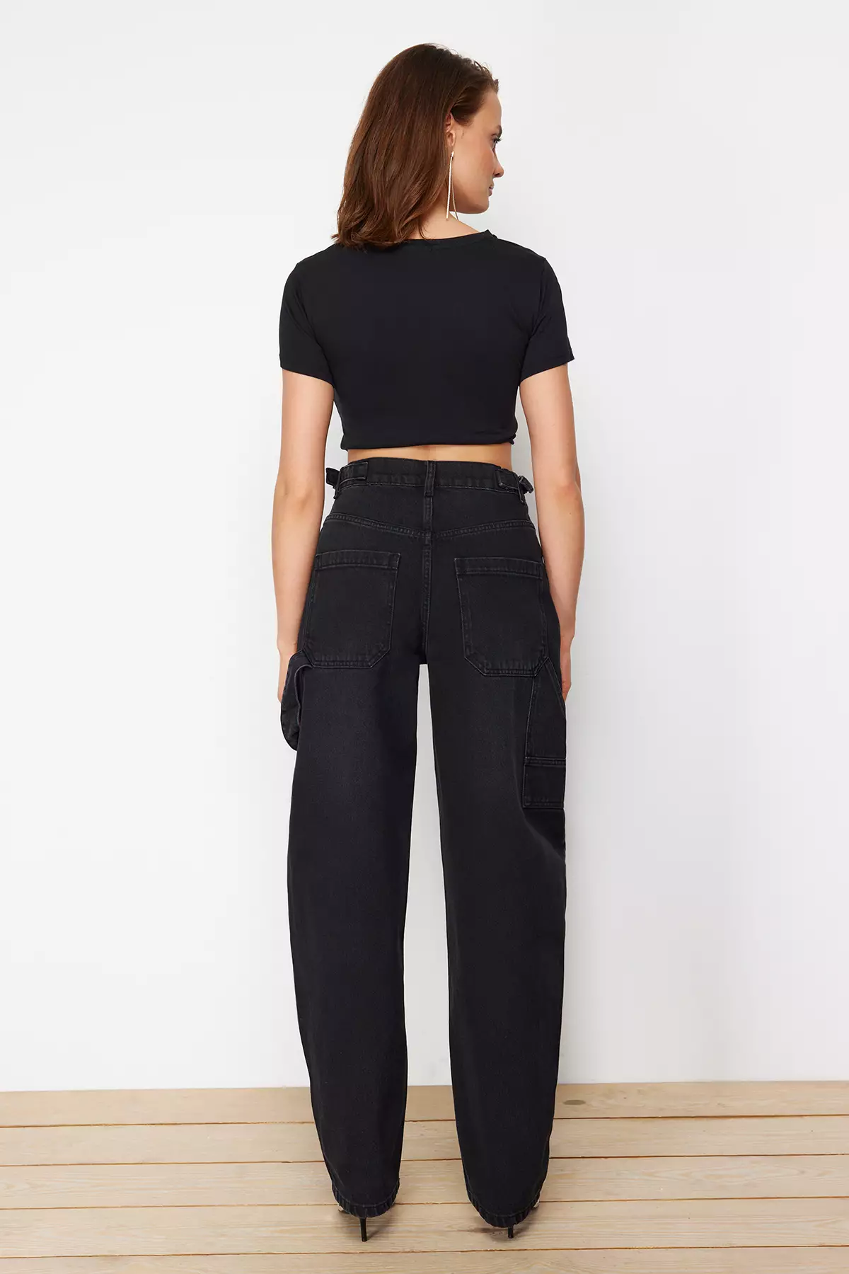 High Waist Loose Jeans