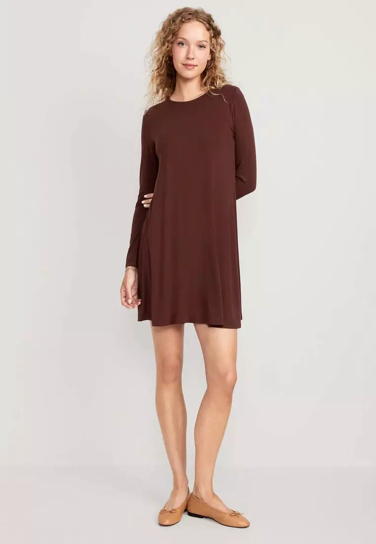 Jersey swing dress for women store