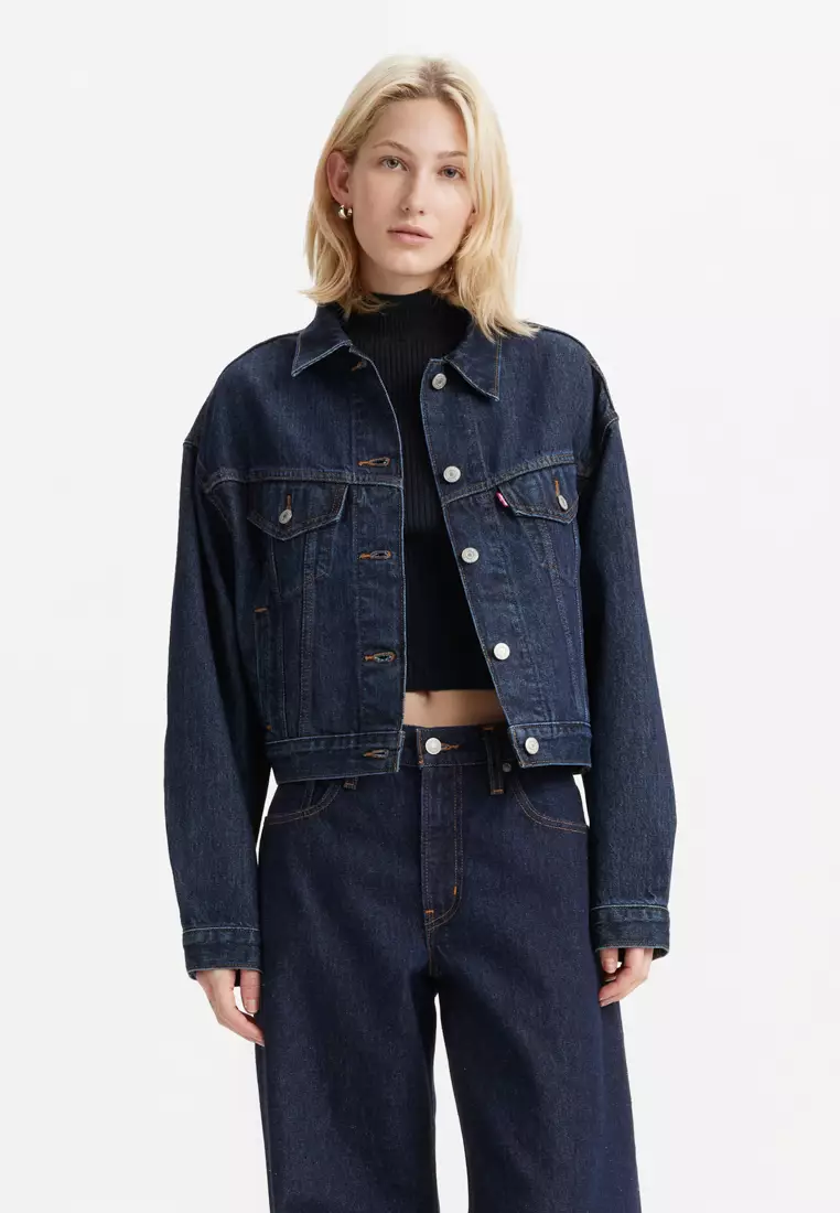 Buy Levi's Levi's® Women's Shrunken '90s Trucker Jacket A9155-0000 ...