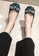 Halo green Bow Waterproof Jelly Flats Shoes 33204SH2881A21GS_4