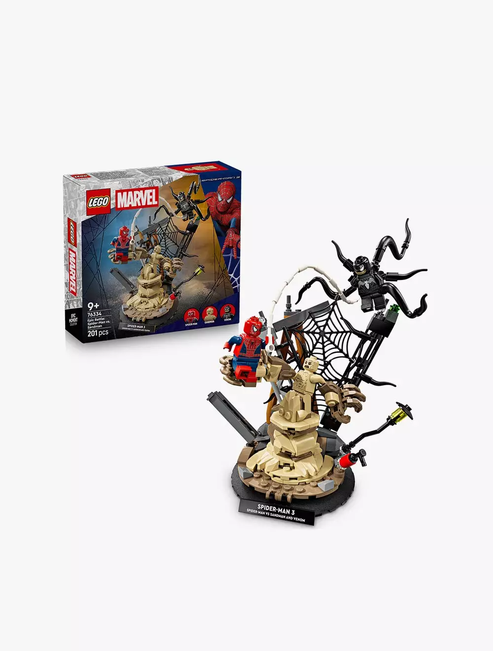 LEGO® Super Heroes Marvel Epic Battle: Spider-Man vs. Sandman - 76334