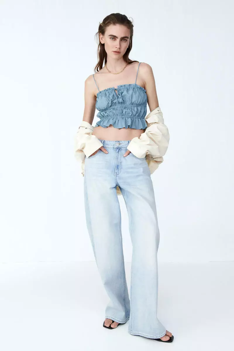 Tie-strap top