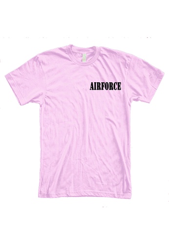 MRL Prints lilac purple Pocket Airforce T-Shirt C87D6AAB2588E6GS_1