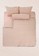 Milliot & Co. pink Jrim Gingham Queen 5-pc Quilt Cover Set 16C49HL5653BEDGS_2