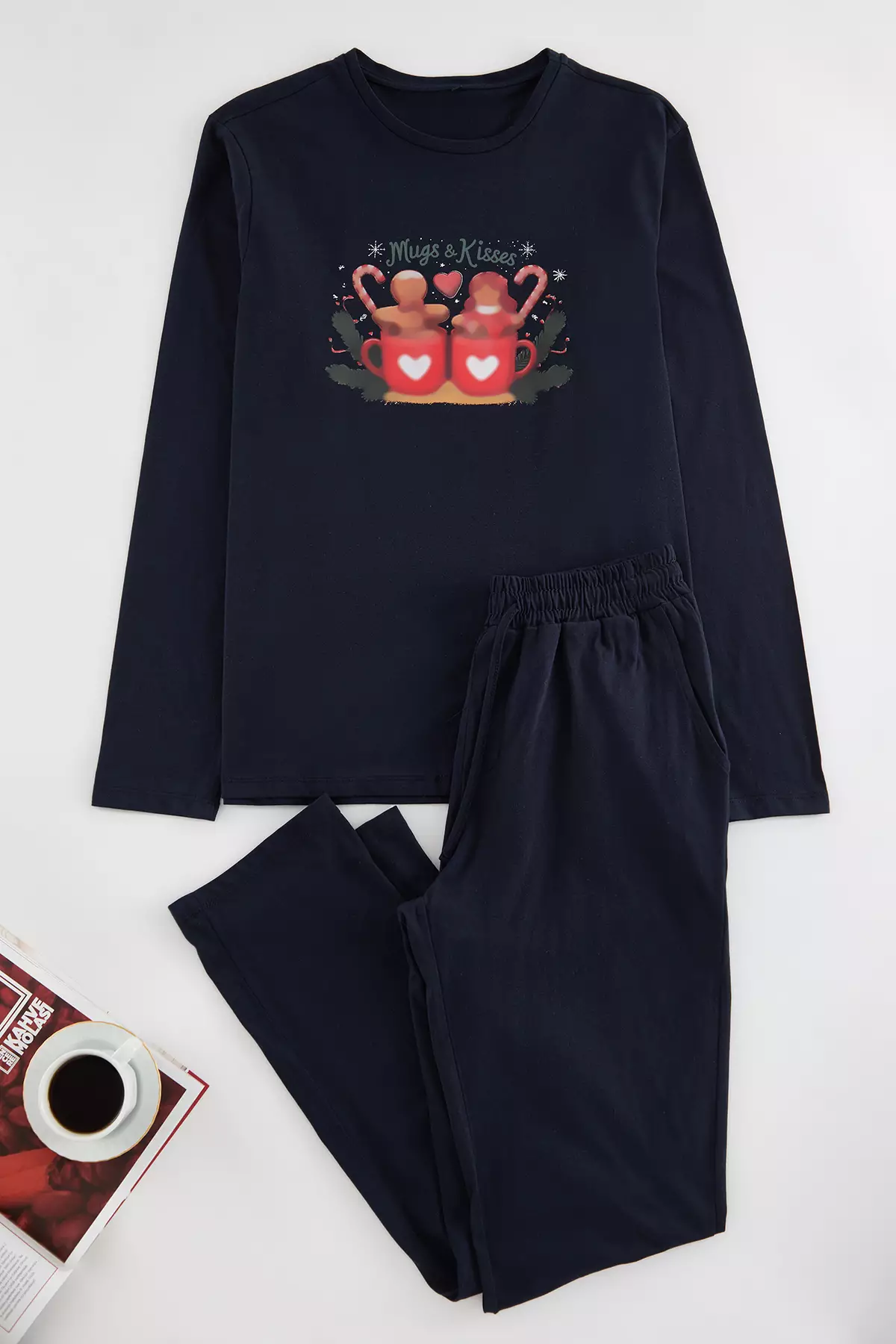 Gingerbread Printed Pyjamas Set