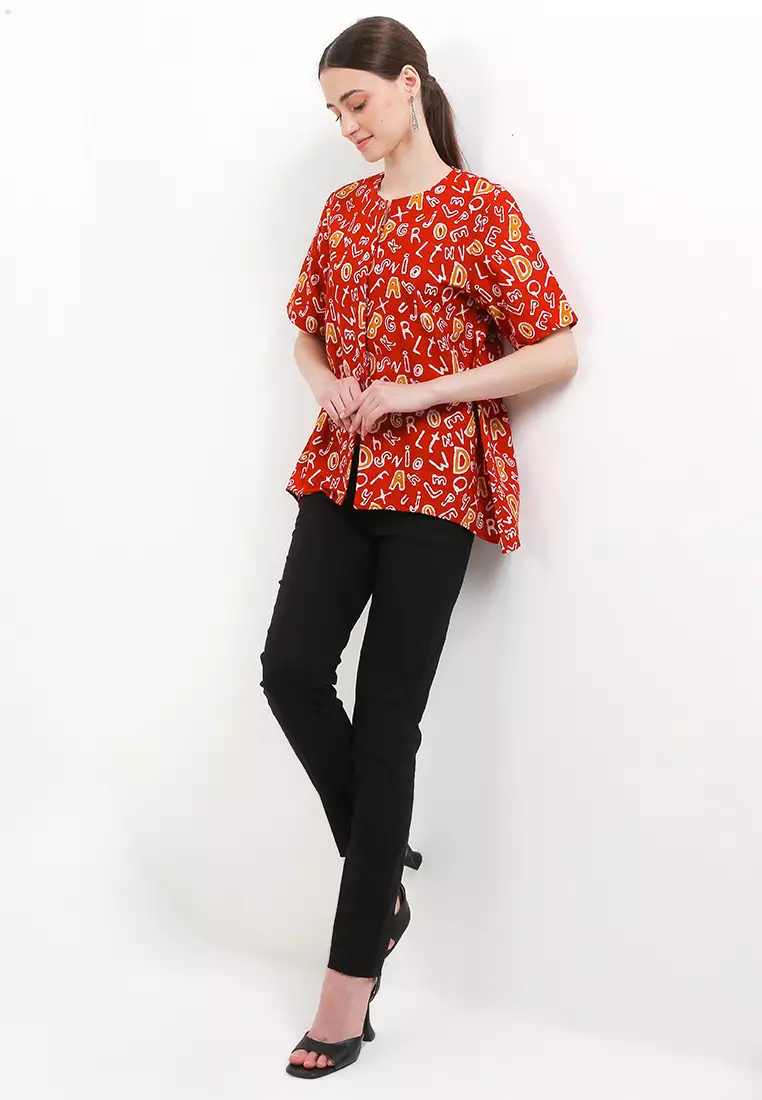 Alma Batik Blouse