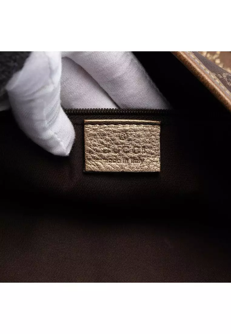 Pre-Loved Gucci Gg Canvas Princy Crossbody