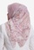 Buttonscarves pink Buttonscarves The Farsha Voile Square Misty Rose D8726AA1F3EBFEGS_4