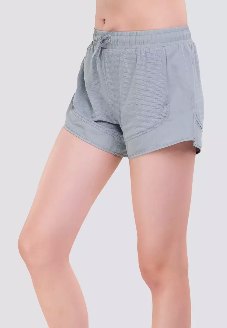 Pure Pace Quick-Dry High Waist Layered Shorts with Inner Shorts Activewear for Women