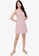 ZALORA BASICS pink Strappy Mini Dress 640B2AAE31C09BGS_4