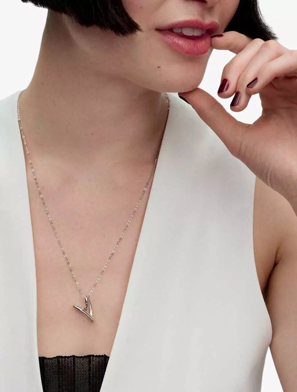 Sterling silver pendant necklace