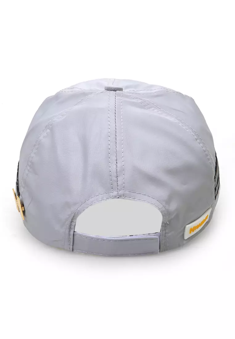 Jahari Topi Baseball Pria Wanita Resizable Strap Sporty Cap Material Polyester ORIGINAL - Gray