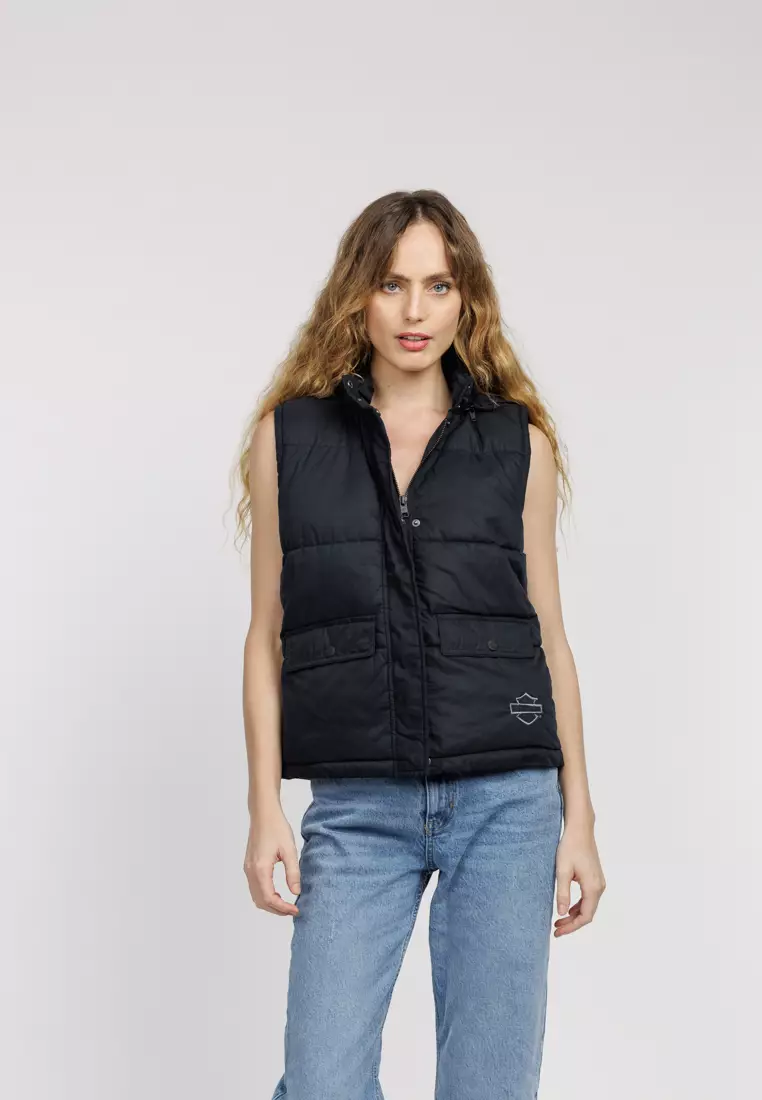 Buy Harley Davidson Harley Davidson Bar Shield Quilted Vest 2024