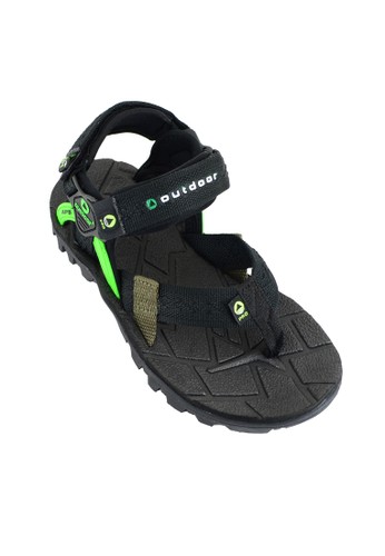 Jual OUTDOOR FOOTWEAR Outdoor Polar Black Sandal Gunung 