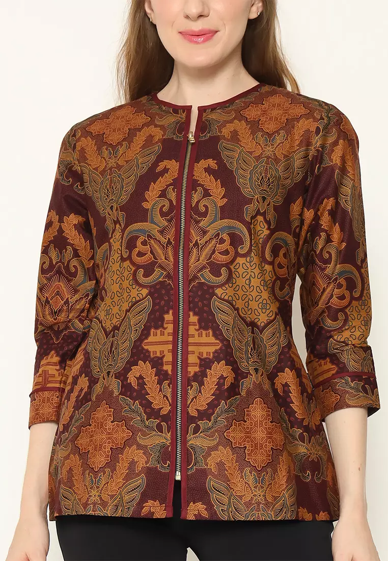 Hadinata Batik Wanita Blouse Mohini Mohan