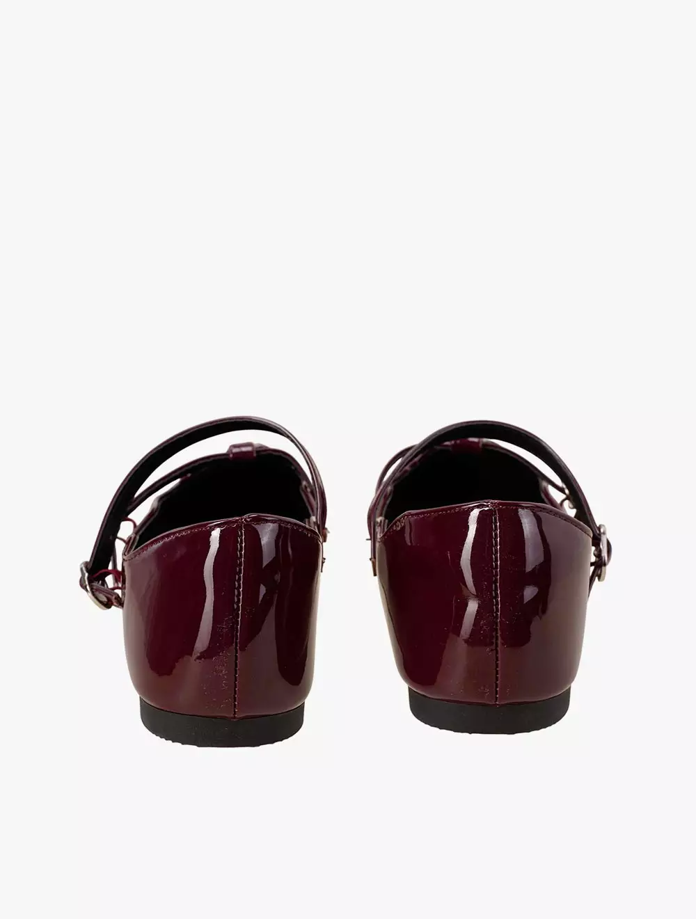 Payless Chrissie Womens Juliet MJ Flats - Maroon_15