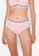 Athletique Recreation Club pink Ribbed Hipster Bikini Briefs 437D5USCDE75BAGS_1