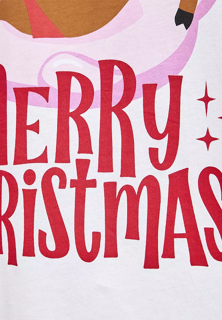 Christmas Short Sleeves Crew Neck Tee