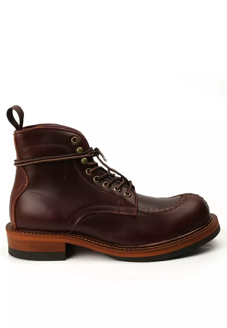 Discount on Twenty Eight Shoes  shoes - SKU: High Top Cowhide Martin Boots Gz28668