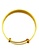 YOUNIQ gold YOUNIQ Premium Classical 24K Plated Bangle (Gold) ED185ACD0D873EGS_5