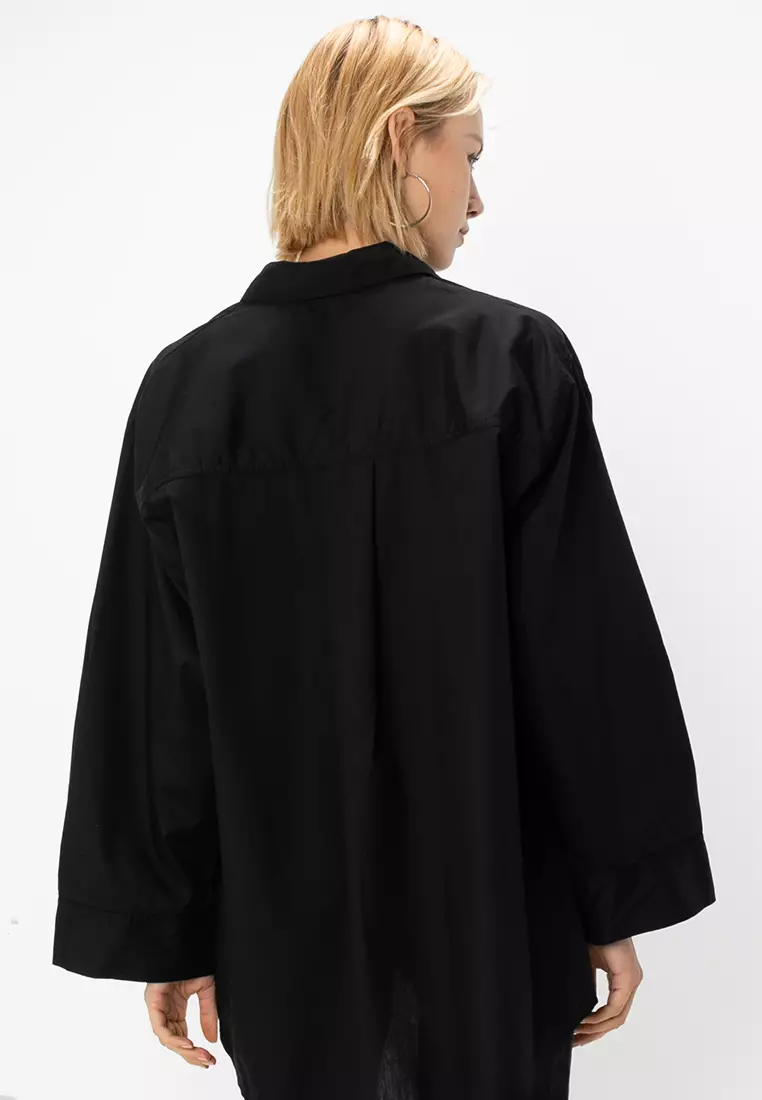 Buy ASOS Design Oversized Shirt With Wide Cuff Detail 2025