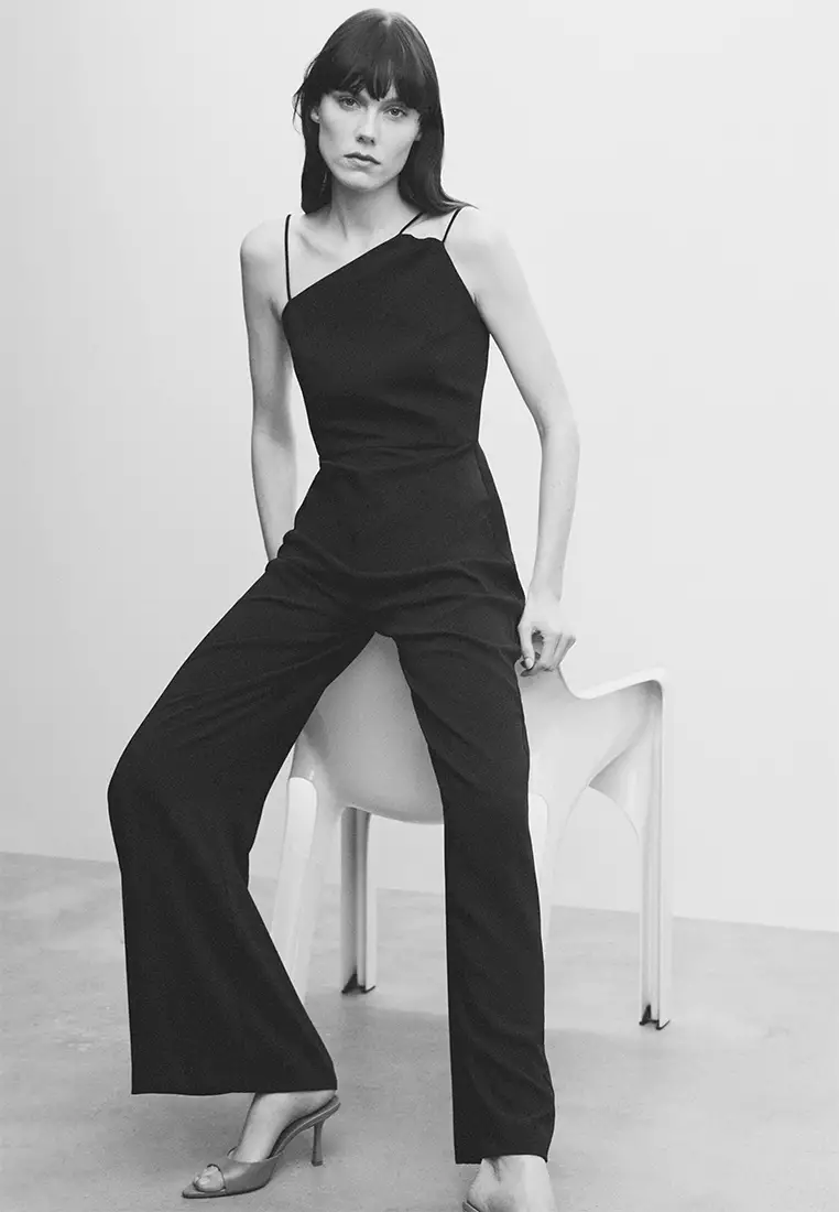 Asymmetric Long Jumpsuit