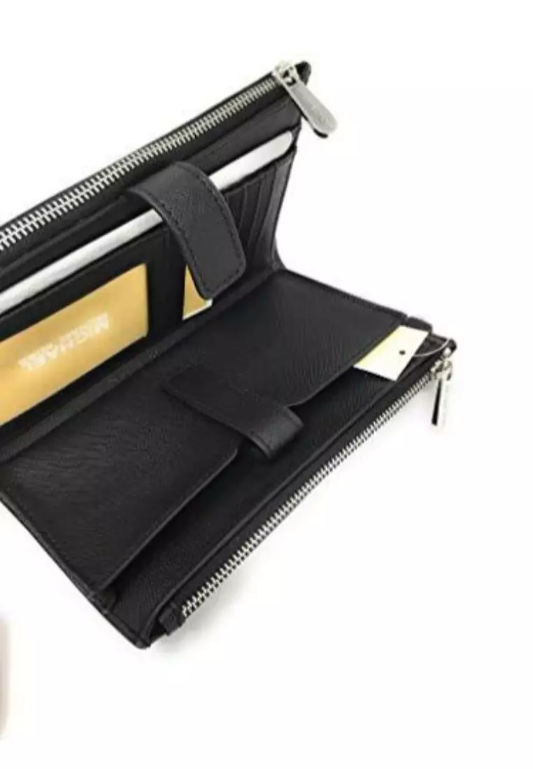 Michael kors jet set travel double zip gusset signature crossbody new arrivals