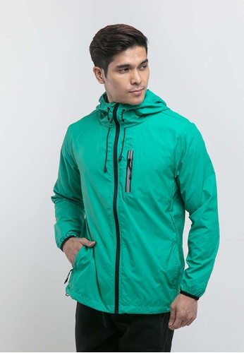FOREST green Forest Windbreaker Water Repellent Jacket - 30361-41 Forest Green 4D519AACD45AAAGS_1