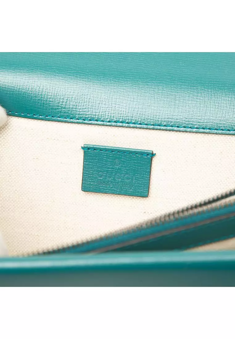 Pre-Loved Gucci Medium Bicolor Leather Dionysus Shoulder Bag