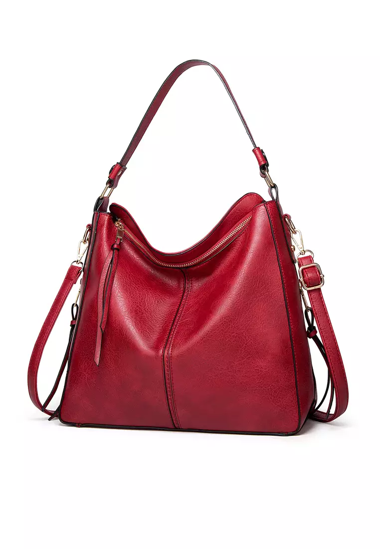 Stylish Faux Leather Tote Bag DP252