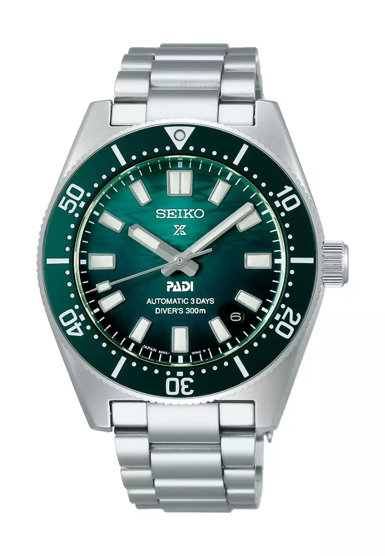 Seiko Prospex 1965 Heritage Diver's Watch PADI Special Edition  Emerald-Green Gradation Dial Automatic Days SPB501J1
