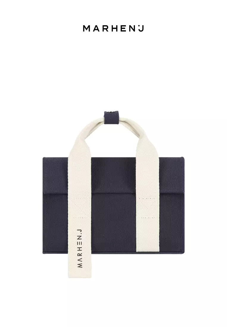 ROY NANO Canvas Crossbody Bag Navy