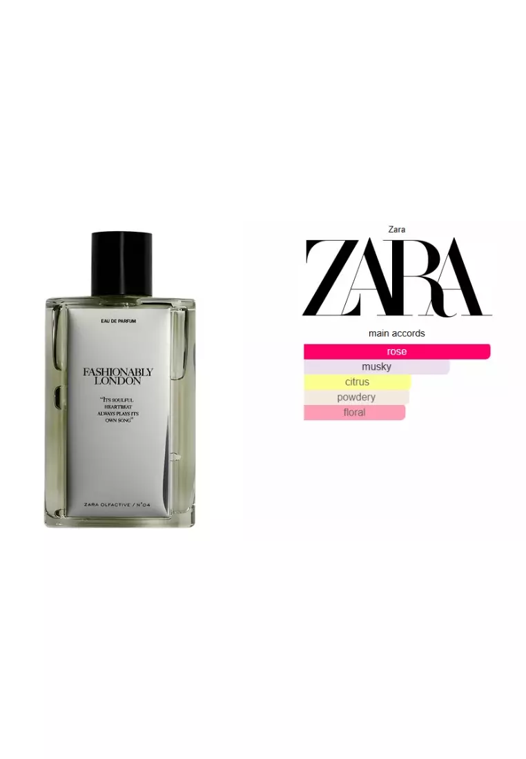Zara Fashionably London Unisex EDP - 30 ML (Parfum Unisex)