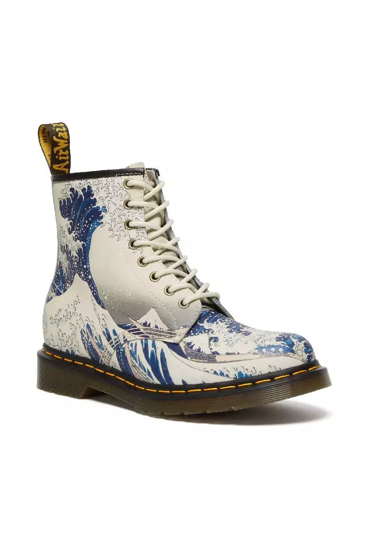 1460 THE MET LEATHER LACE UP BOOTS
