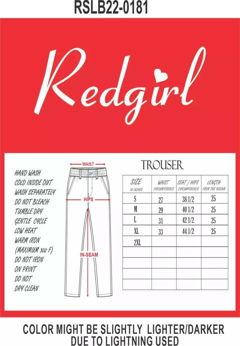 Colored Trouser Pants