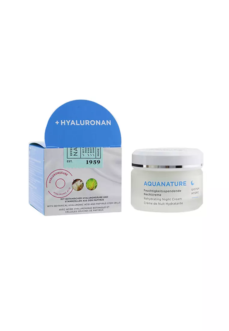 Annemarie Borlind - Aquanature System Hydro Rehydrating Night Cream - For Dehydrated Skin 50ml/1.69oz