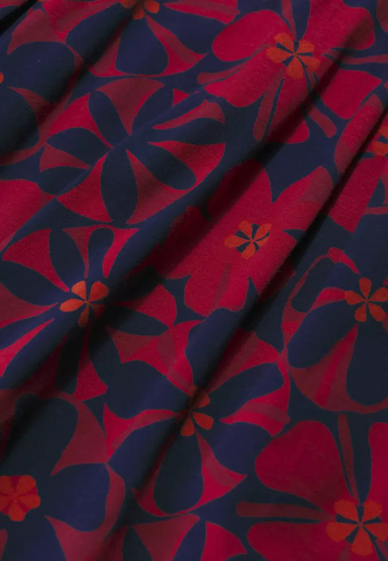 Seasalt Cornwall Petite Red Veronica Dress