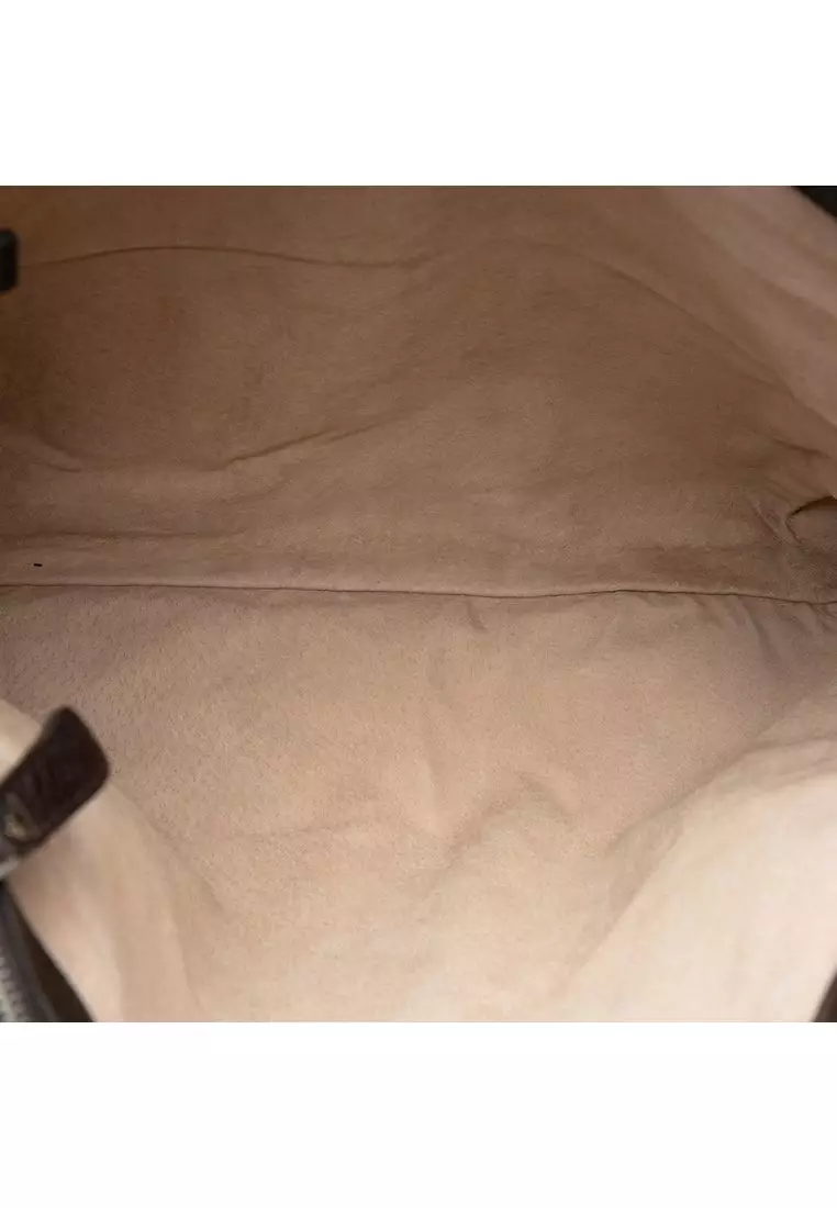 Pre-Loved Gucci Grained Calfskin Tote