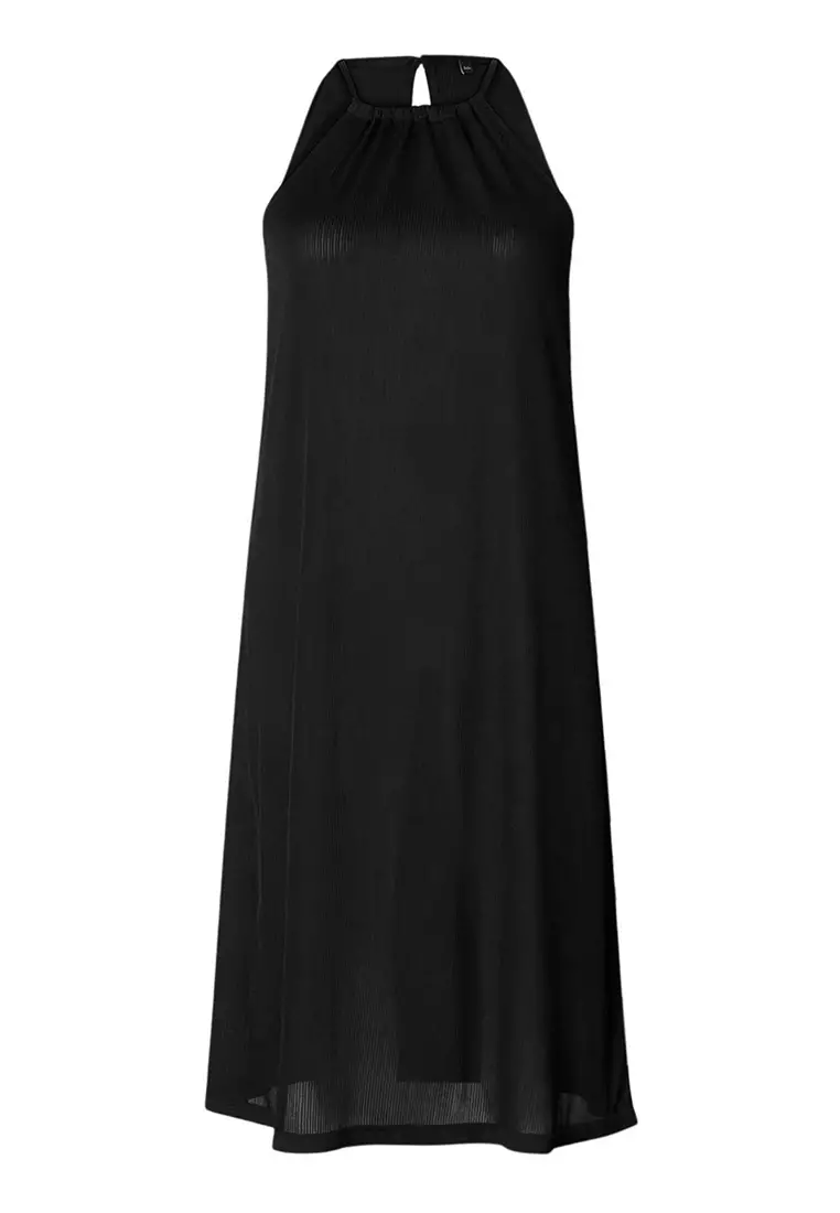 加大碼掛頸連身裙