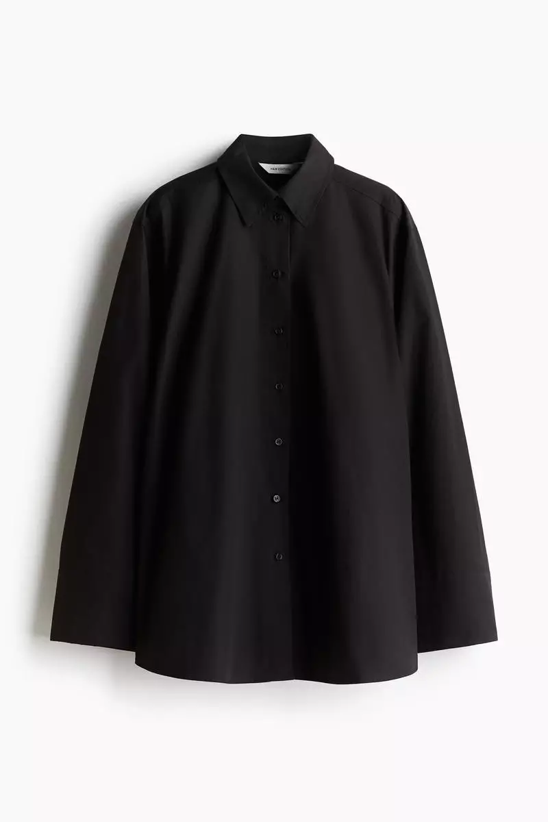 Slit-cuff shirt