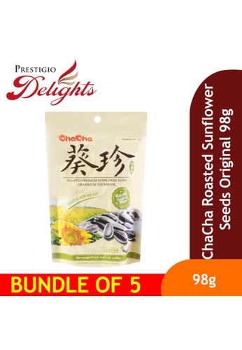 Prestigio Delights ChaCha Jumbo Premium Sunflower Seed 98g Bundle of 5 3C475ES54CD8BCGS_1