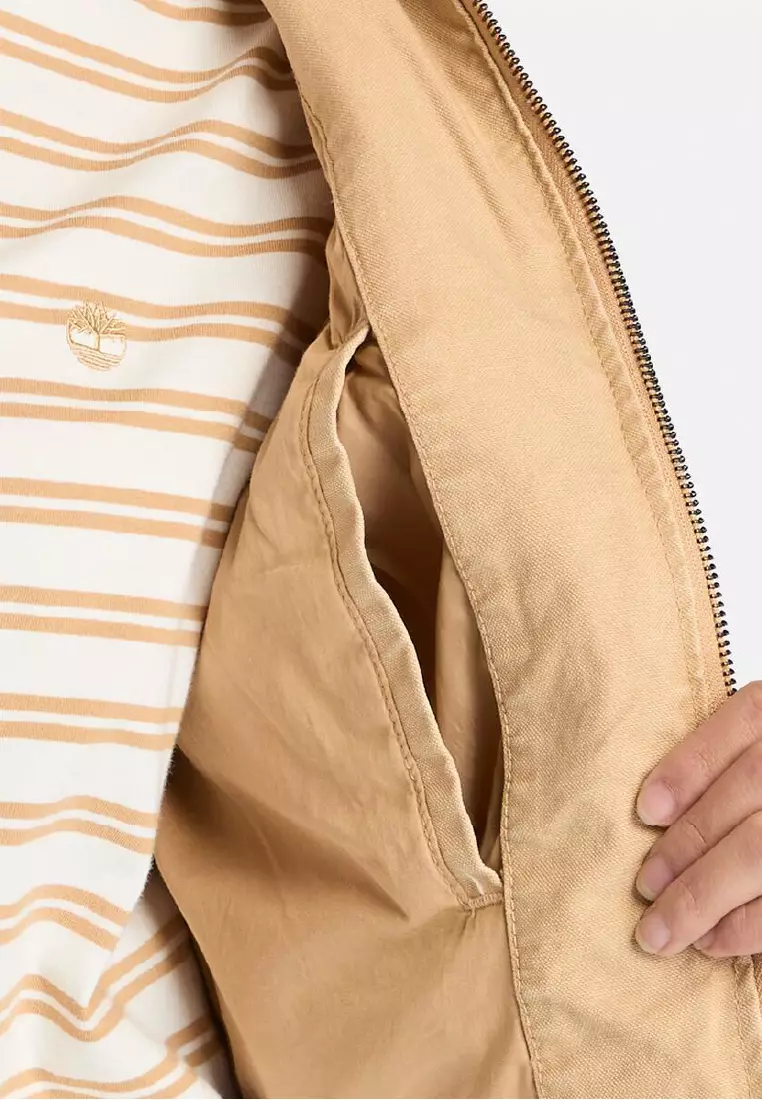 TB0A5VJ7EH31 WASHED CANVAS JACKET LIFE