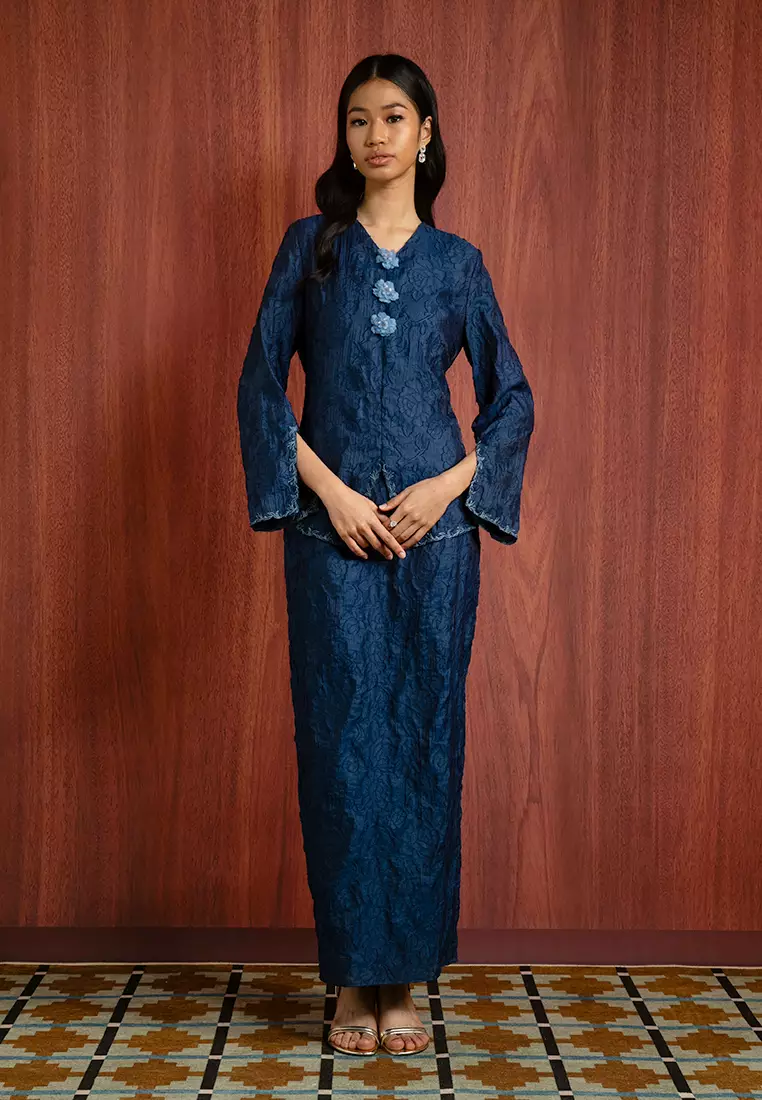 LAIKA EMBROIDERY BEADED KEBAYA SET