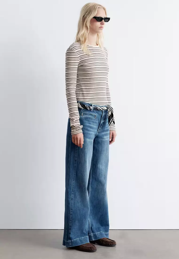 Regular Wide-Leg Jeans