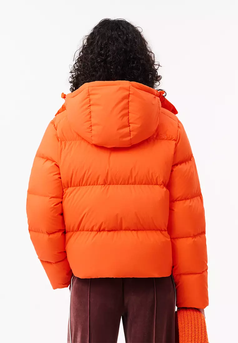 Padded Down Logo Jacket with Hood